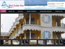 Tablet Screenshot of hotelsankhabela.com